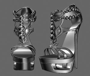 shoeshighheelboot 3D model