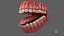 Human Mouth With Self Ligating Transparent Dental Braces V02