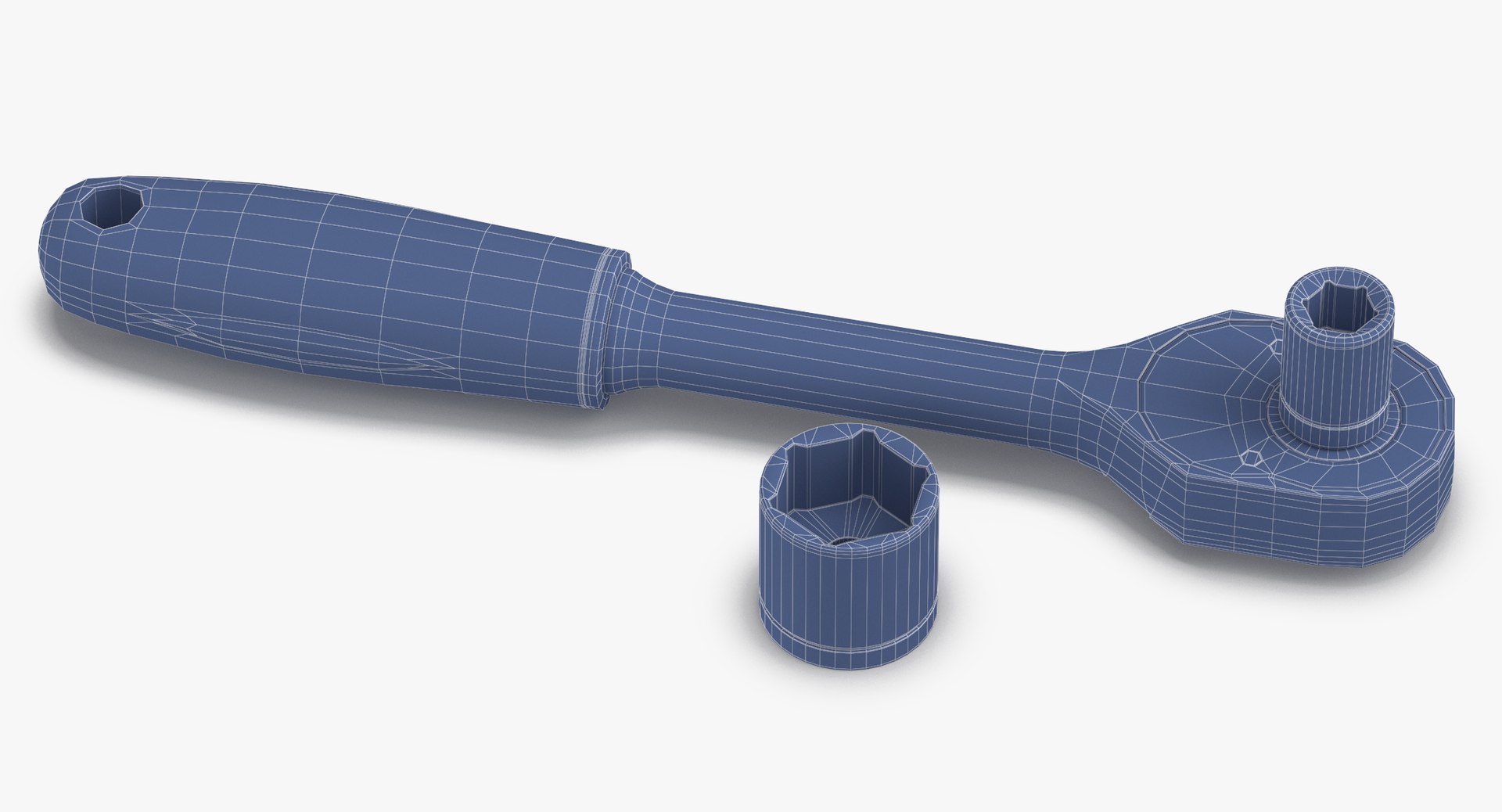 Socket Wrench 3D Model TurboSquid 1257098