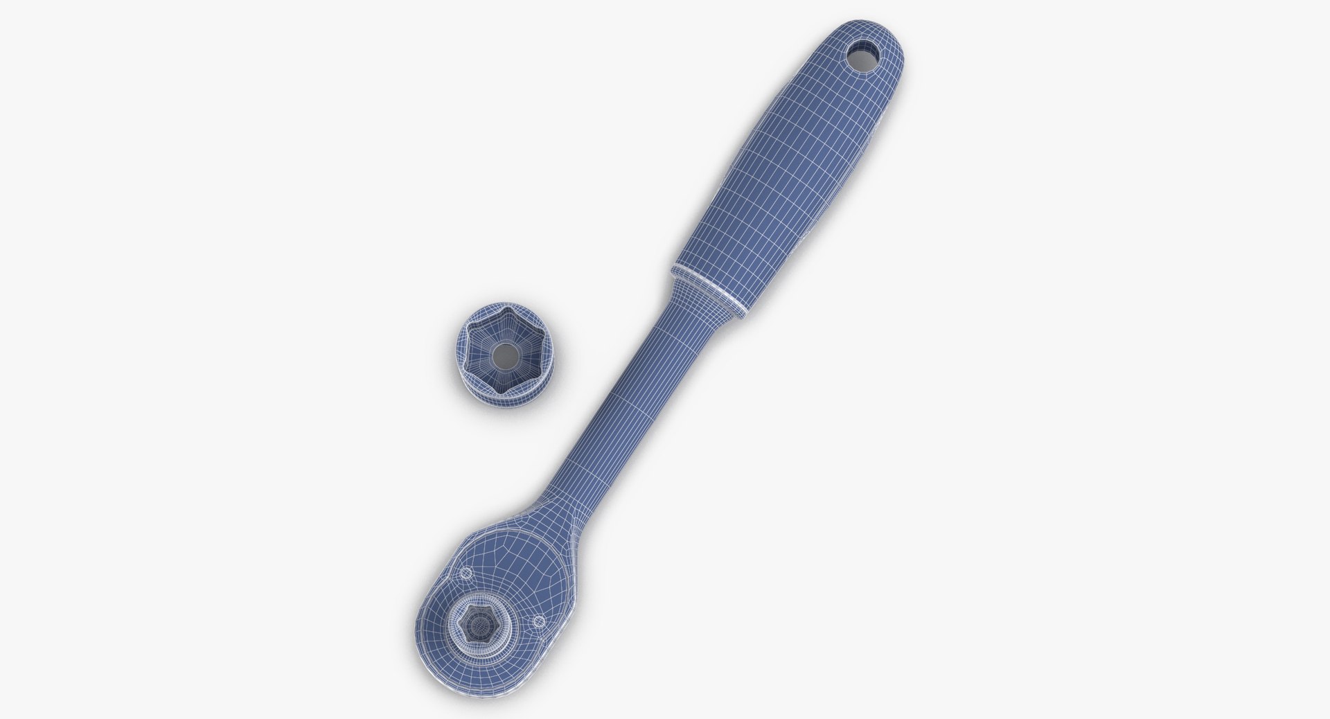 Socket Wrench 3D Model TurboSquid 1257098