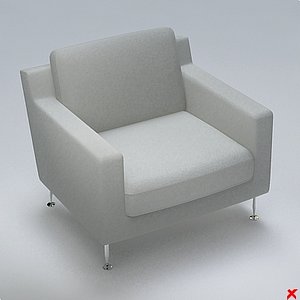 3ds max armchair chair