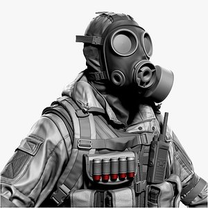 Mercenary Soldier Zbrush