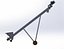 MOBILE SCREW CONVEYOR 3D model