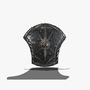 Fantasy Weapon Shield 04 3D model