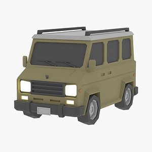 Low poly Car 13 3D model