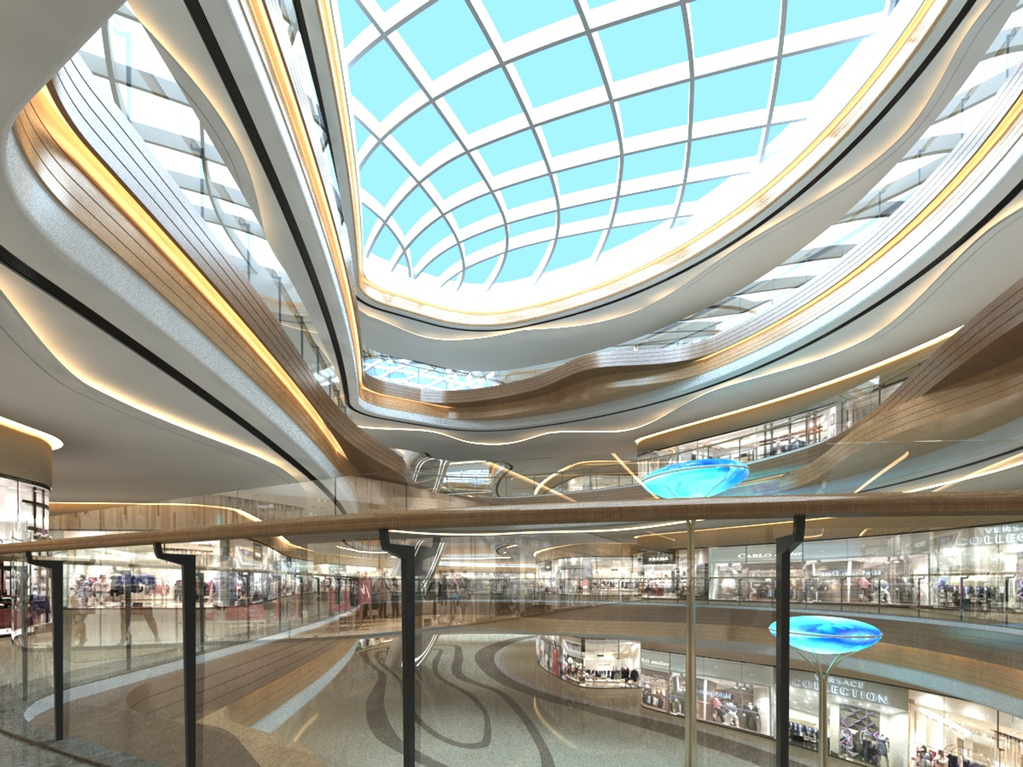 Shopping Mall 1 3D 모델 - TurboSquid 2049534
