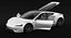 tesla roadster 3D model