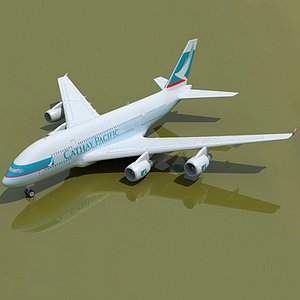 3d airbus a380 pacific