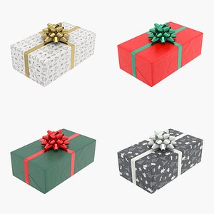 Christmas Present 6 Bundle Collection 3D model