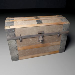 3d old chest