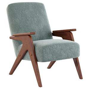 3D RetroChanneledChair