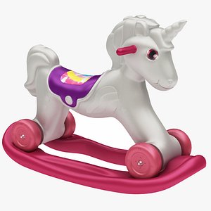 Rocking Unicorn Horse 3D