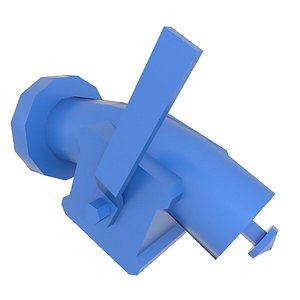 Valve Low 14 3D model