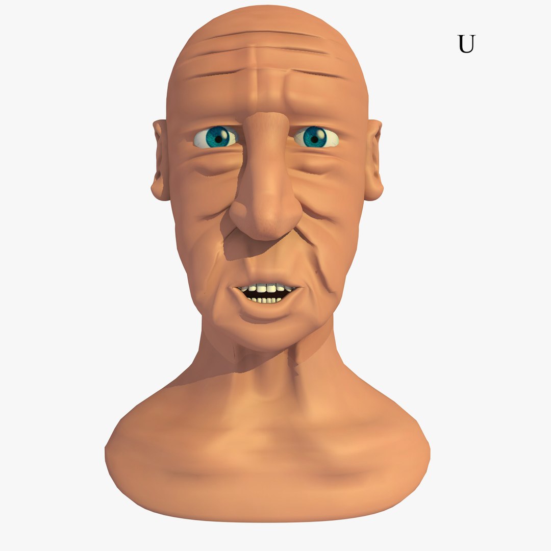 3d model morphed head elderly man cartoon https://p.turbosquid.com/ts-thumb/1f/0aAkwY/Hezb2oyN/oldmanjimheadanimatedu/jpg/1405592059/1920x1080/fit_q87/09e2994efae25f193516f1e0a1fd9d33c5ea156f/oldmanjimheadanimatedu.jpg