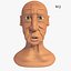 Homem idoso dos desenhos animados Jim com 19 objet