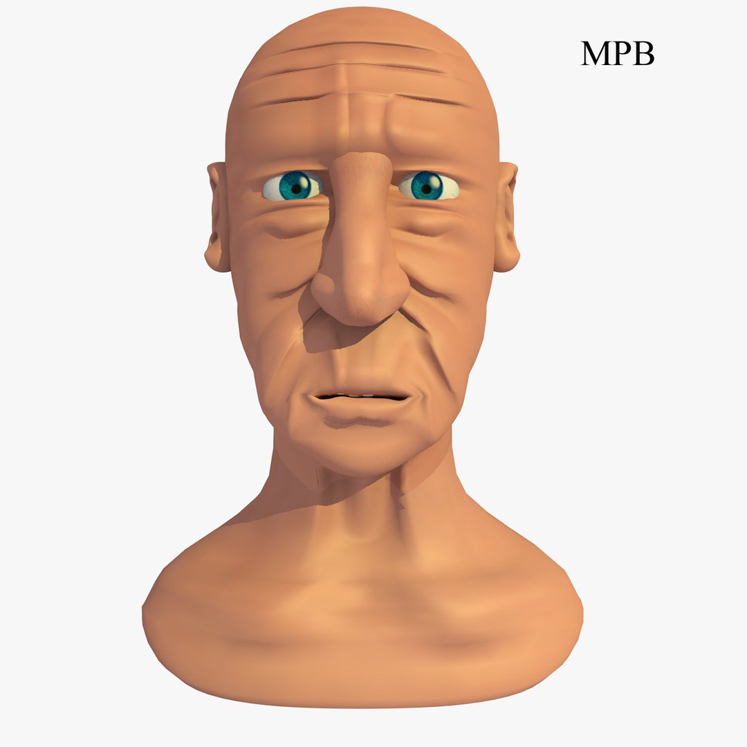 3d model morphed head elderly man cartoon https://p.turbosquid.com/ts-thumb/1f/0aAkwY/go08dlbw/oldmanjimheadanimatedmpb/jpg/1405592059/1920x1080/fit_q87/d819db38dbfd75627d1d3d19bdebec44175ce4cd/oldmanjimheadanimatedmpb.jpg
