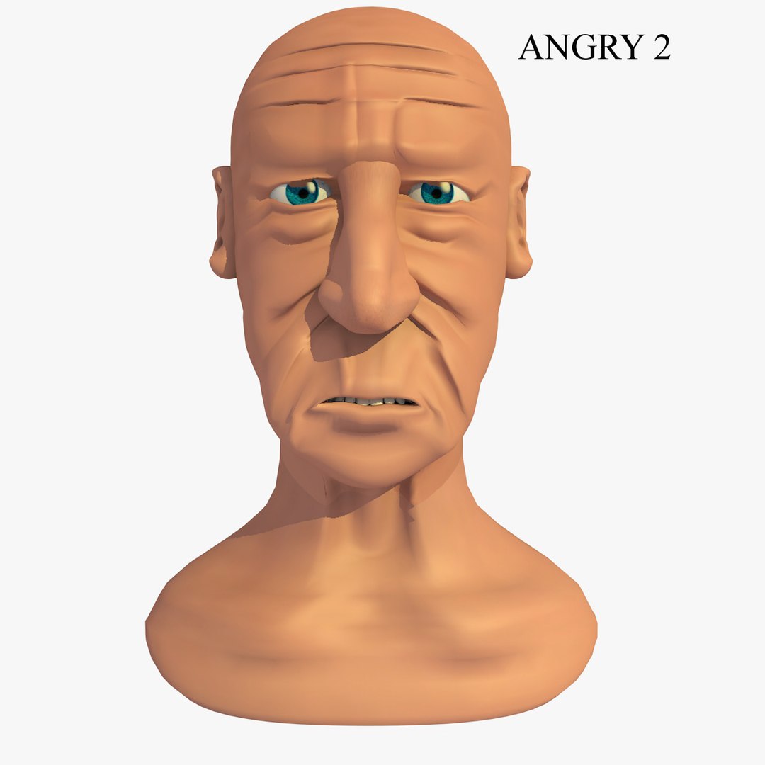 3d model morphed head elderly man cartoon https://p.turbosquid.com/ts-thumb/1f/0aAkwY/pFBY1jT2/oldmanjimheadanimatedangry2/jpg/1405592059/1920x1080/fit_q87/b16d0d1a094f19e210a56860cd9e033a59c240cb/oldmanjimheadanimatedangry2.jpg