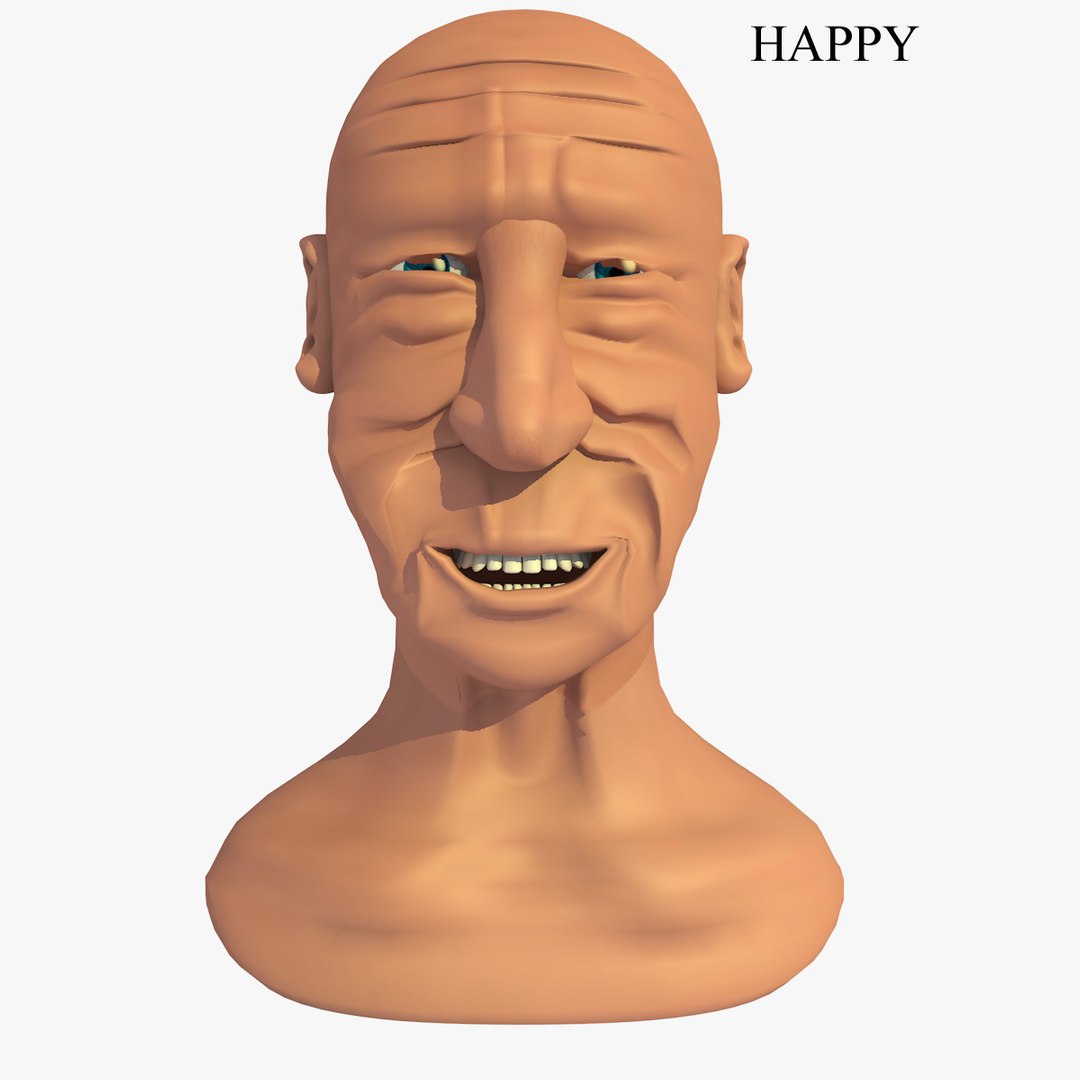 3d model morphed head elderly man cartoon https://p.turbosquid.com/ts-thumb/1f/0aAkwY/tcBkynaM/oldmanjimheadanimatedhappy/jpg/1405592059/1920x1080/fit_q87/4bddb3fa66d6370ee6cf1594b3dc2dc95b865d42/oldmanjimheadanimatedhappy.jpg