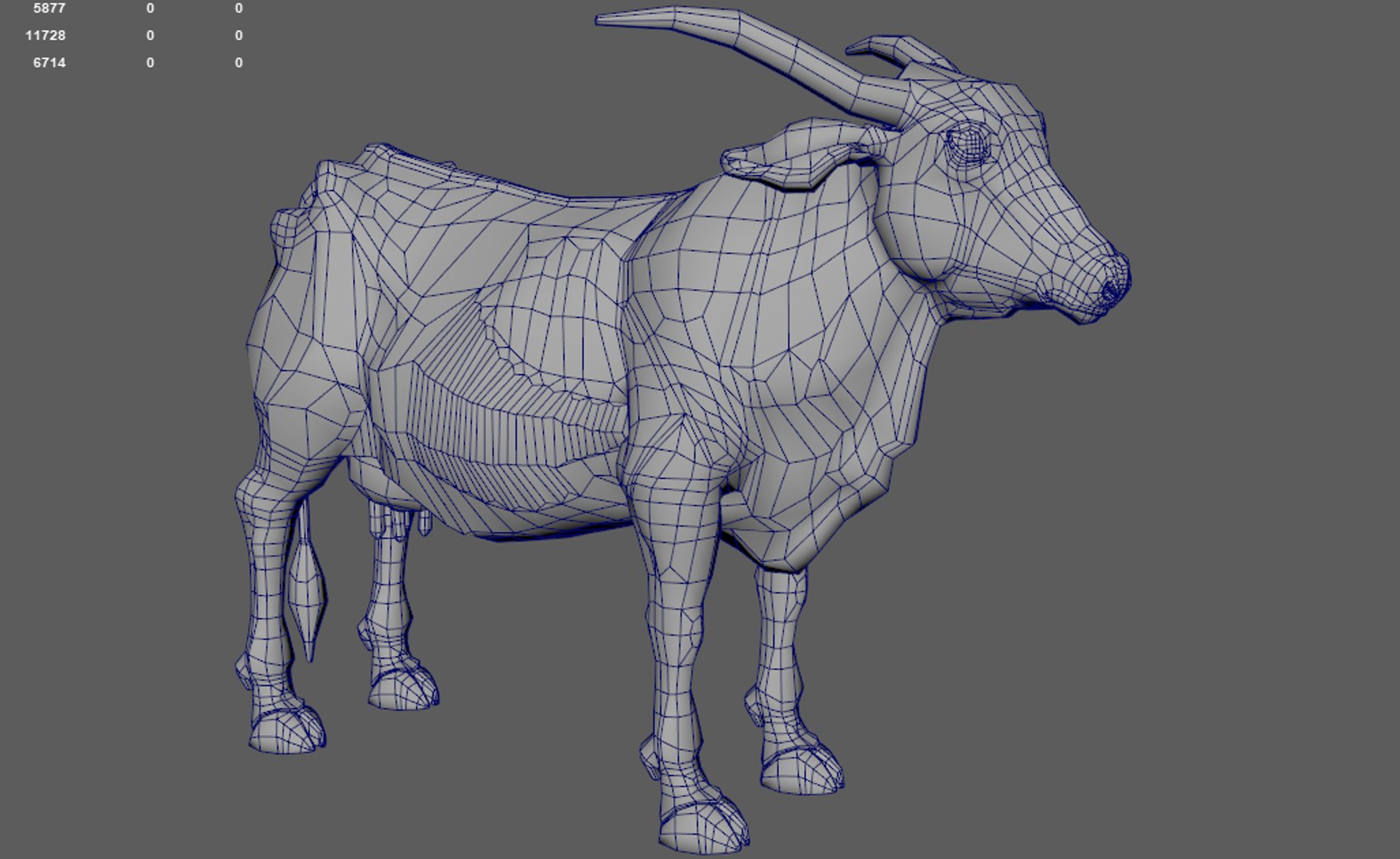Animal Cow Nature Model - TurboSquid 1609760