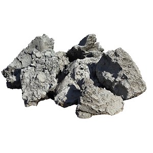 3D debris scan model