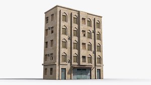 Arab Middle East Building x24 model