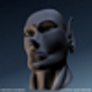 fantasy character bright elf 3d model