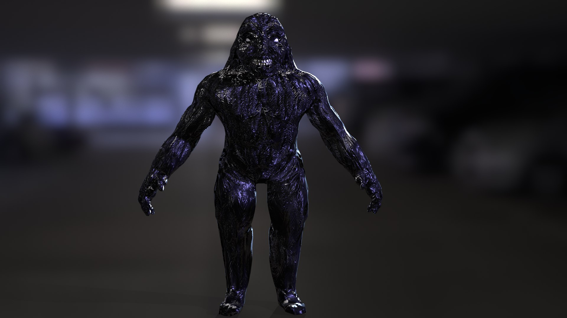 3D Monster From Hellbound Model - TurboSquid 1823310