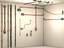 cables wall 3d model