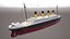 Titanic LEGO 3D-Modell