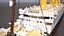 Titanic LEGO 3D-Modell