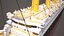 Titanic LEGO 3D-Modell