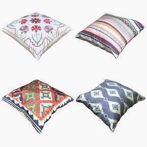 3D Pillow Collection 05