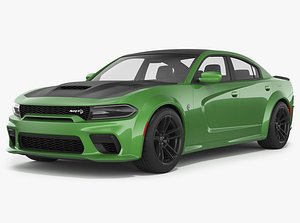 Dodge Charger Hellcat Widebody 2021 3D model