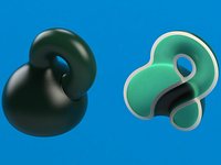 Optical illusion - Klein Bottle by MC Escher