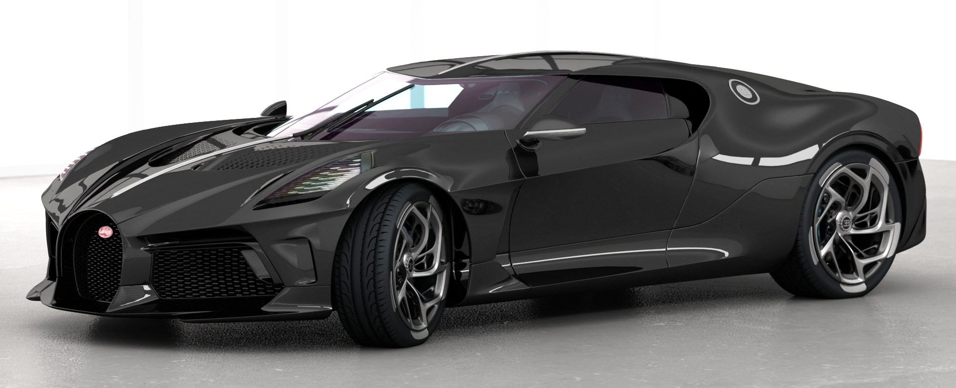 Bugatti La Voiture Noire 3D Model - TurboSquid 1523584