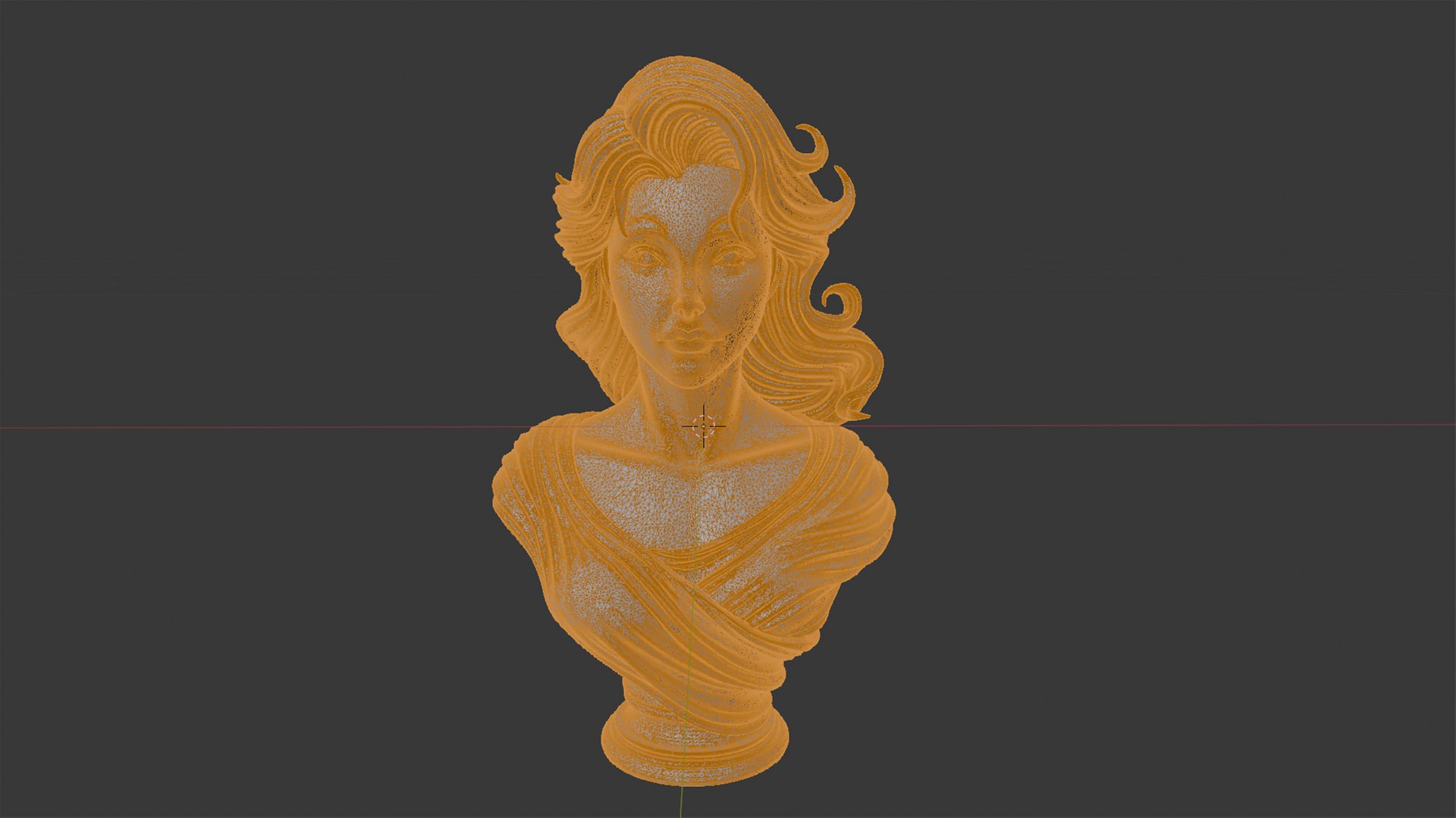 Romantic Woman Bust Sculpture With Base For 3D Print - TurboSquid 2452856