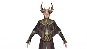 Devil creature 3D demon model
