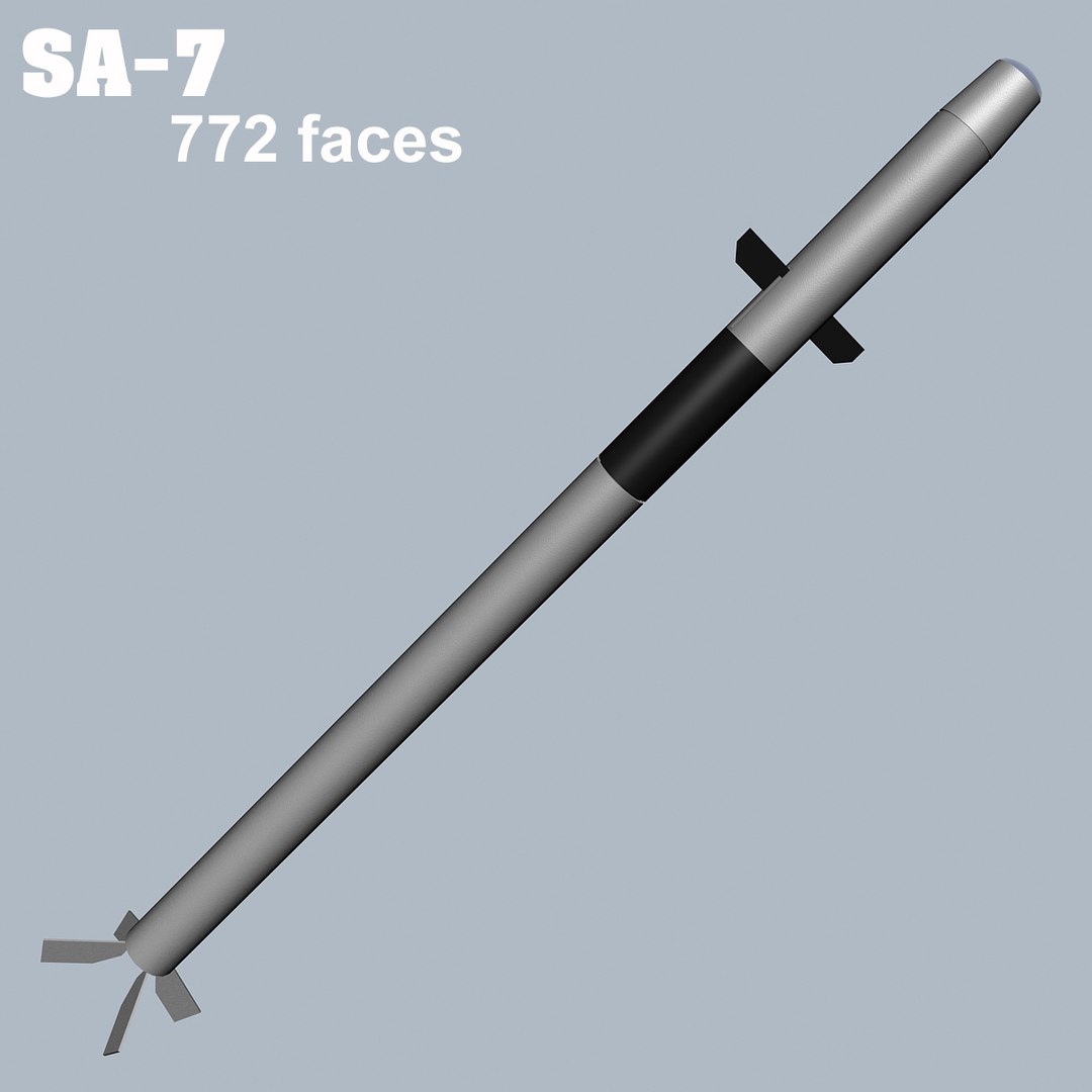Missiles Russian Sam 3d Model