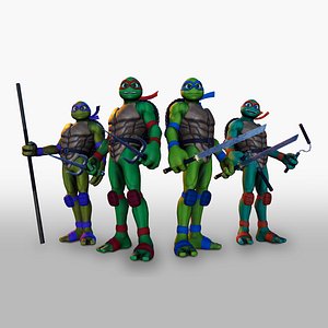 Teenage Mutant Ninja Turtles 3D model