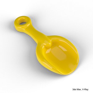 children s toy shovel 3d obj