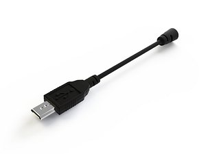 usb wire 3D