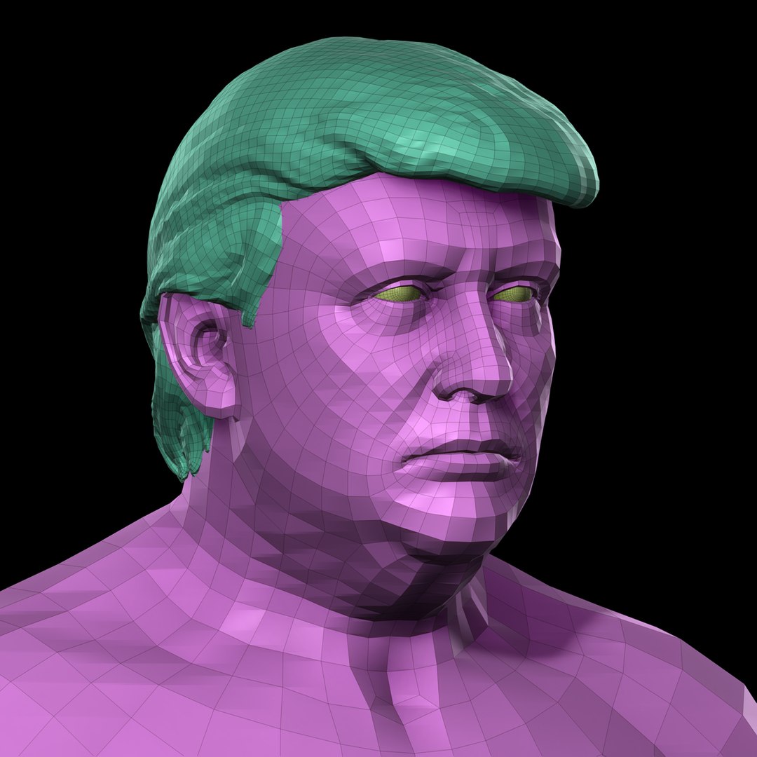 3D Donald Trump Body Model - TurboSquid 1303059