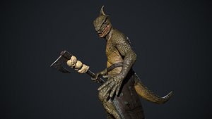 Lizardman Barbarian