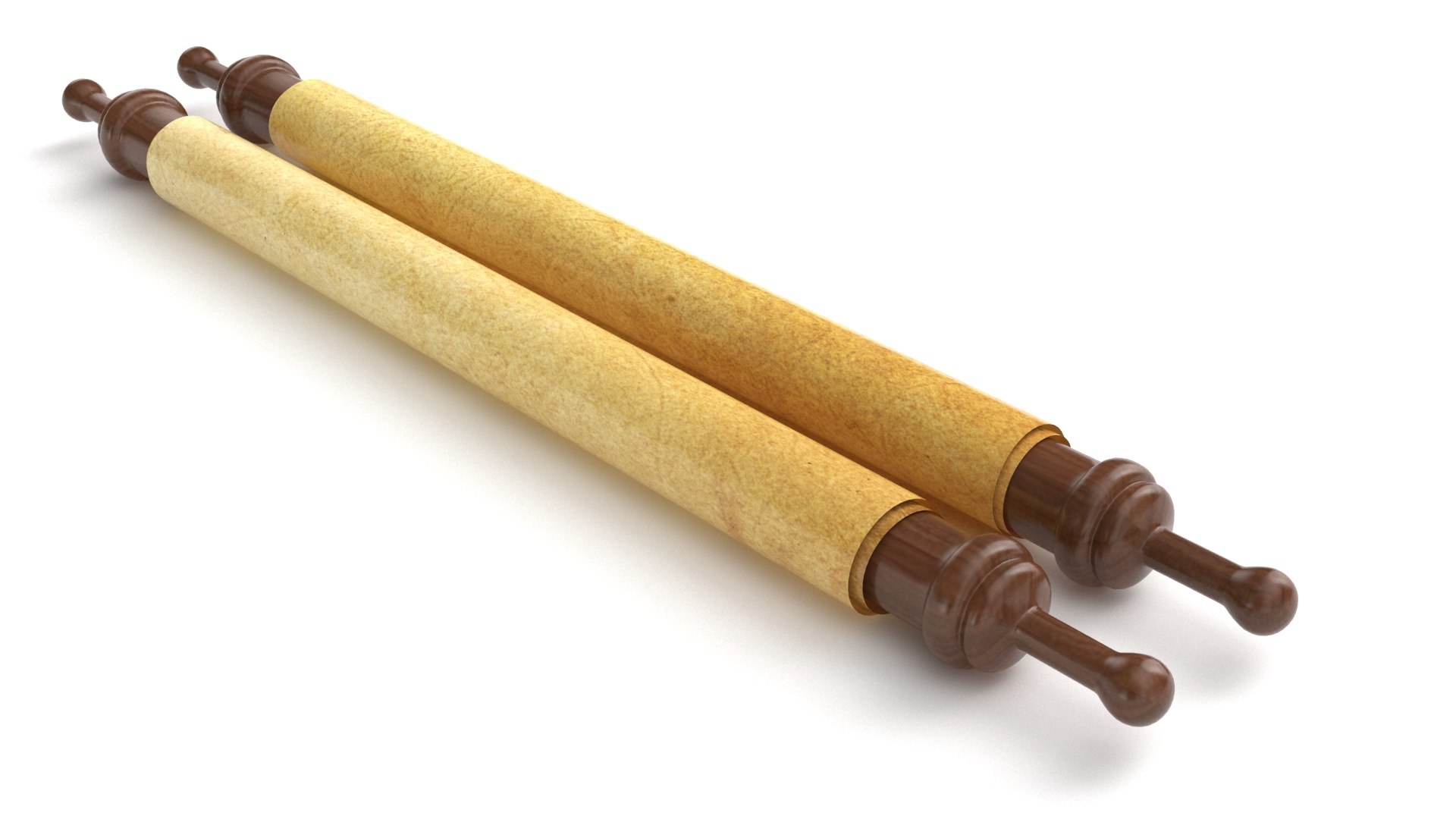 3D Scrolls Set - TurboSquid 2278142