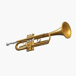 3D 3D Trumpet model