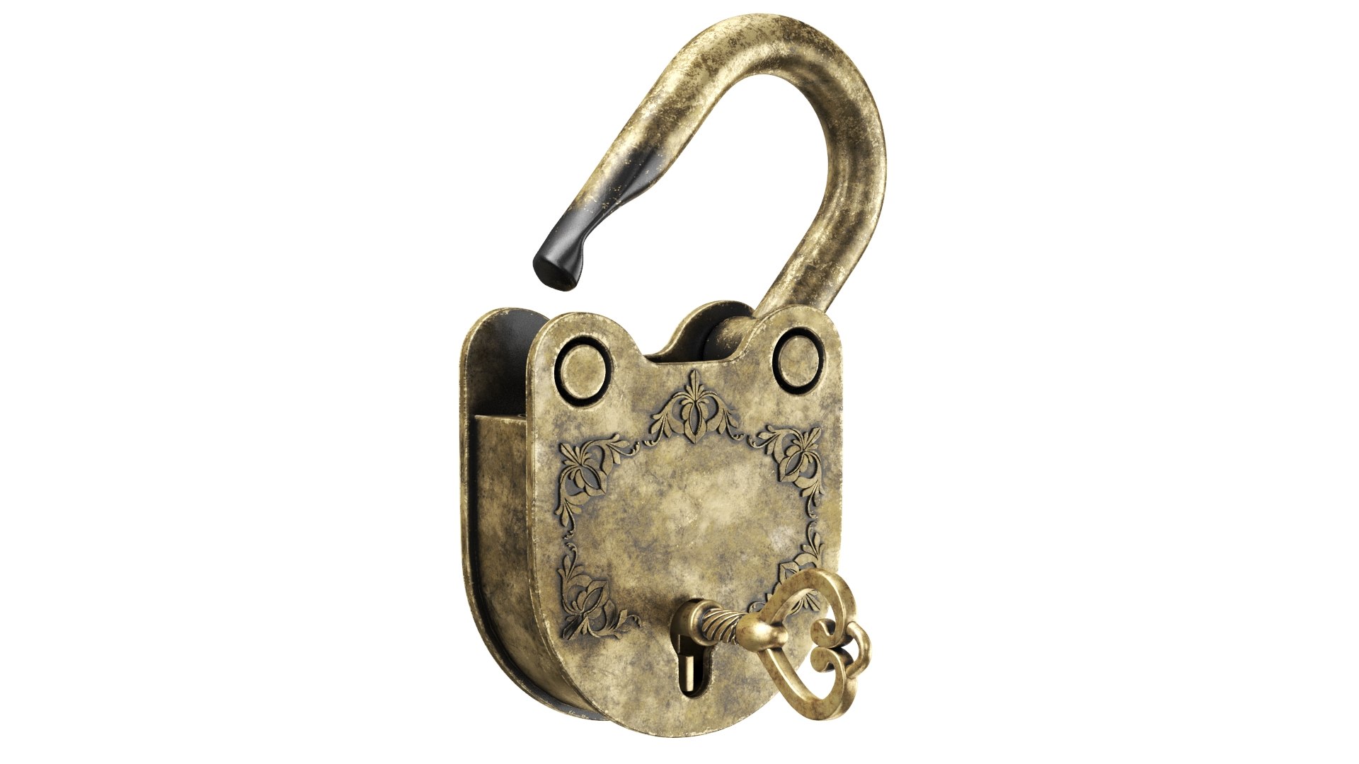 Real Padlock Key Model - TurboSquid 1481921