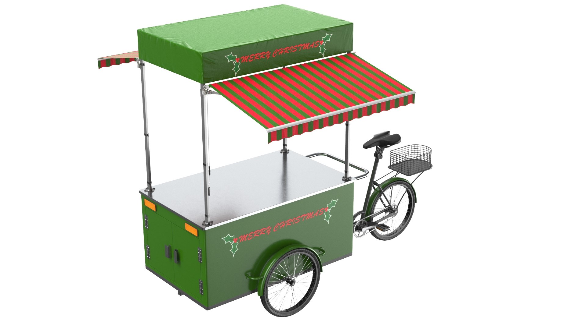 Empty Christmas Candy Cart 3D model - TurboSquid 1991180