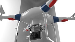 3D drone model