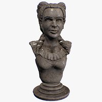 Marble Lady Sculpture