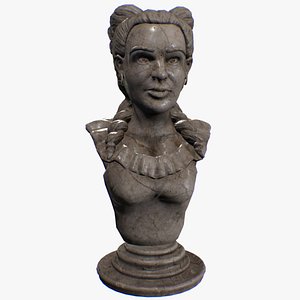 Marble Lady Sculpture